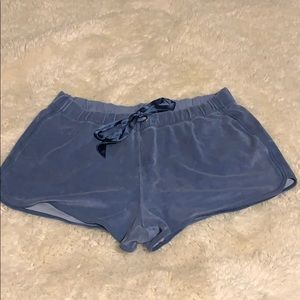 Green Tea XXL velvet sleeping shorts